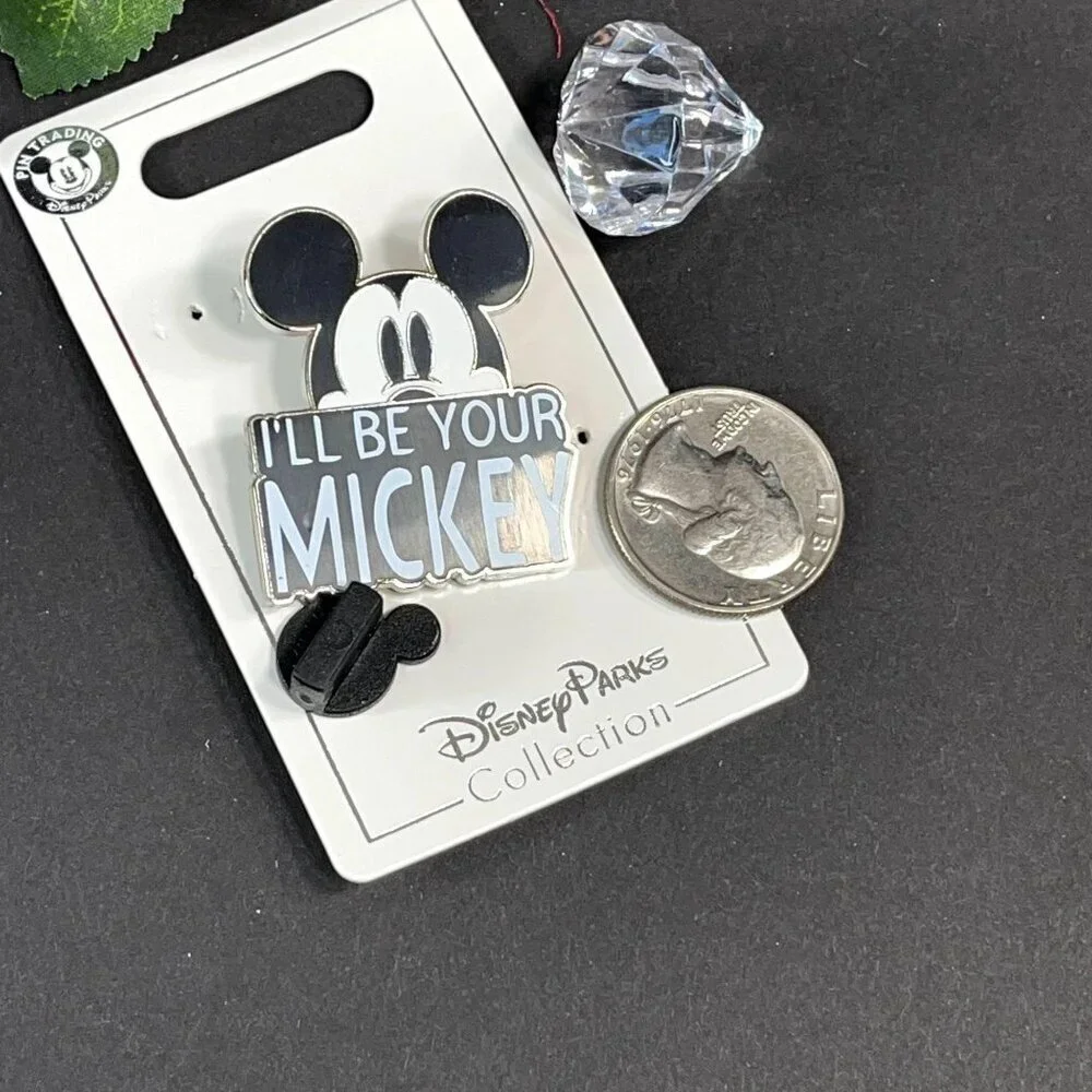 Disney Mickey Mouse Trading Pin Be Your Lapel Pin Brooch Jewelry Accessories